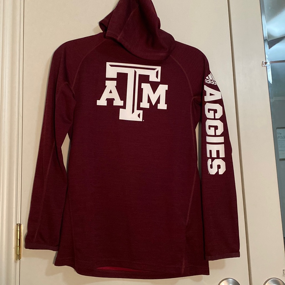 Texas A&M Pullover Shirt - Adidas | Size S